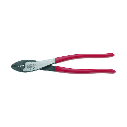 Klein Tools 1005 Crimping and Cutting Tool for Connectors, 9-3/4" Length