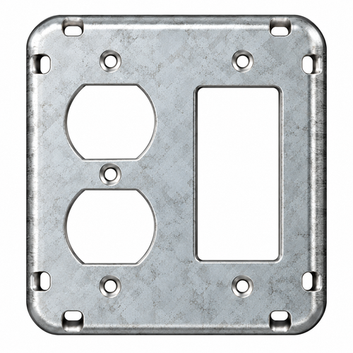 Mulberry 11535 4-11/16" Duplex/GFI Device Cover, Pack of 100