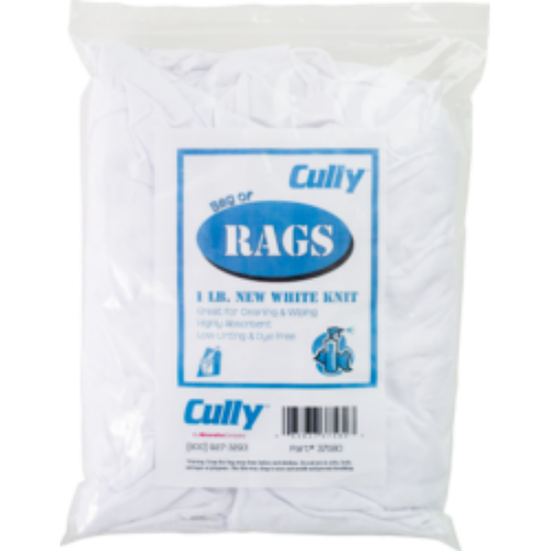 Minerallac New Bleached Knit Cloth Rags - All-Purpose Cleaning