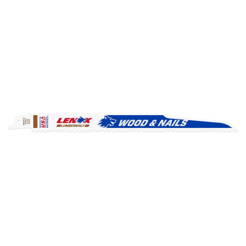 Lenox 20587S-956R 9" LUMBERWOLF Bi-Metal Reciprocating Saw Blade, 6 TPI