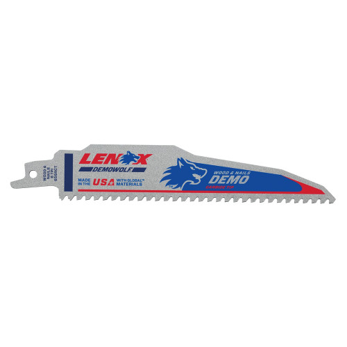 Lenox 1832118 x CT Carbide-Tipped Demolition Reciprocating Saw Blade