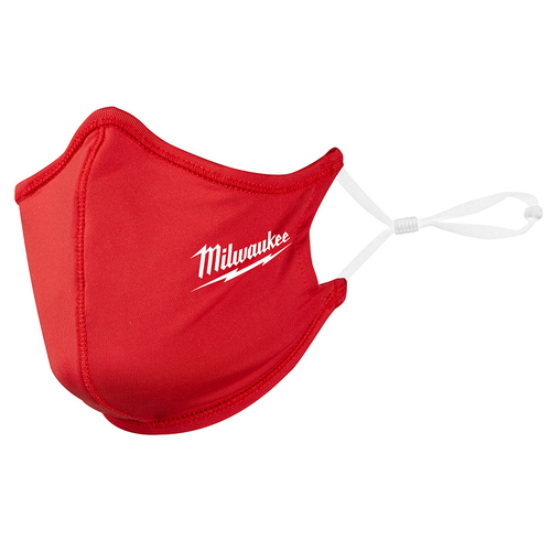Milwaukee 48-73-4227 Red 2-Layer Face Mask, 1-Pack
