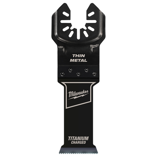 Milwaukee 49-25-1253 OPEN-LOK Titanium-Charged Bi-Metal Multi-Tool Blade Set, 1-1/8" 3-Pack