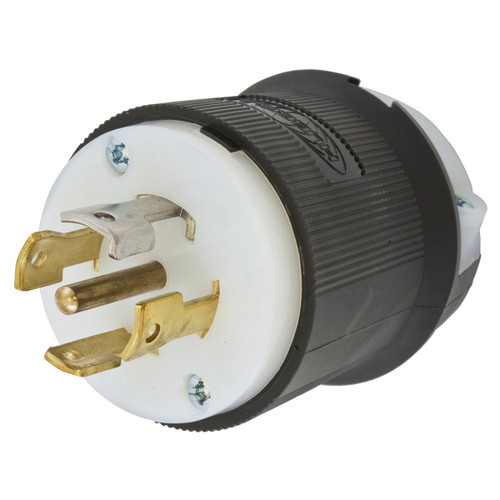 Hubbell Wiring HBL2811 NEMA L21-30P Twist-Lock® Locking Plug, 30A 4-Pole 5-Wire