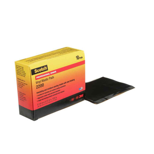 Scotch Vinyl Mastic Pad 2200, Black