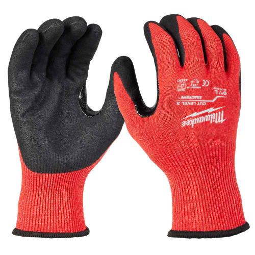 Milwaukee Cut Level 3 Nitrile Dipped Gloves