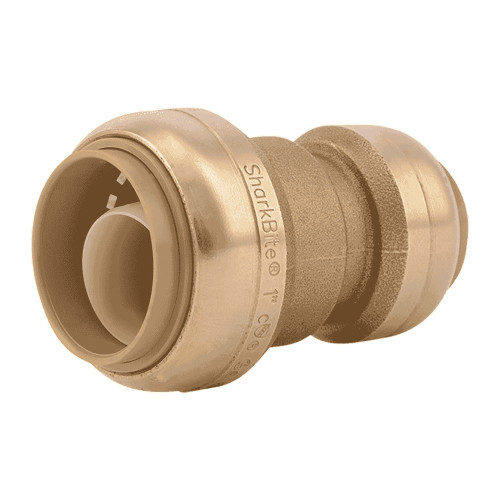 SharkBite U060LF Lead-Free Push-Fit Reducing Coupling, 1" x 3/4"