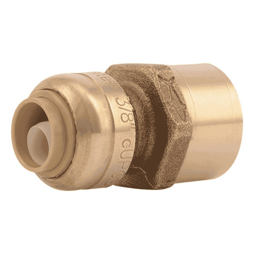 SharkBite U070LF 3/8" x 1/2" FNPT Push-to-Connect Connector