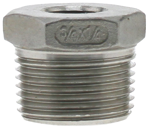 Boshart SS304B Stainless Steel Threaded Reducing Bushing, ISO4144