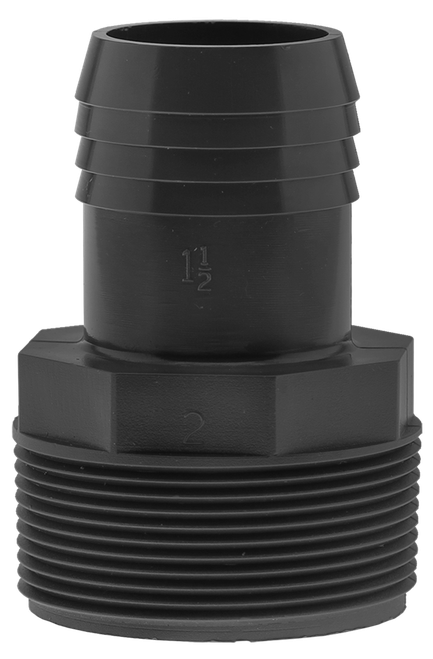 Boshart PVCRA MPT x Insert PVC Male Adapter Fitting, UV-Rated