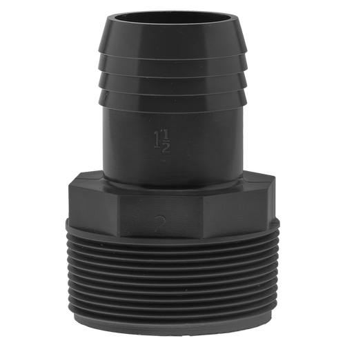 Boshart PVCRA MPT x Insert PVC Male Adapter Fitting, UV-Rated
