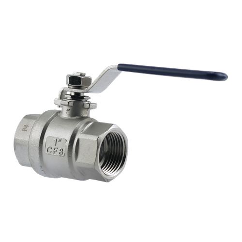 Boshart SSBV304-10 1" FPT 304 Stainless Steel Ball Valve, 1000 CWP