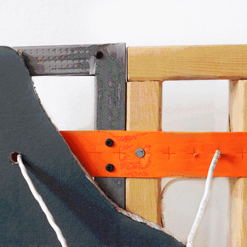 Rack-A-Tiers 32050 Poke-E Cable Holder, Orange