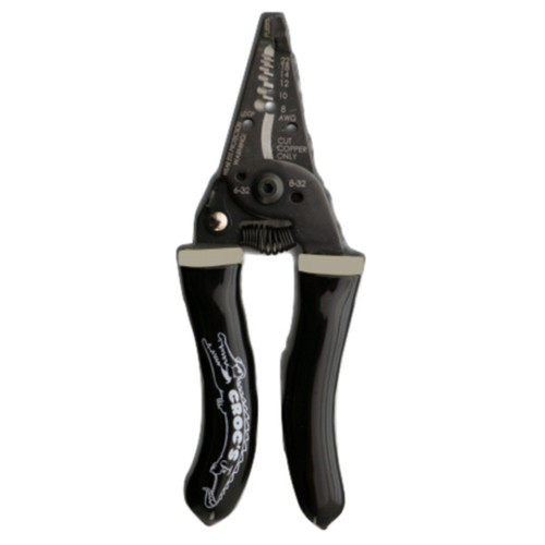 Rack-A-Tiers 47002 Ergonomic Handle Needle Nose Wire Stripper, 22-8 AWG