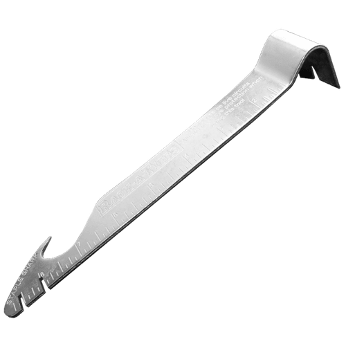 Rack-A-Tiers 52455 Dual-Ended Multi-Purpose Staple Remover Tool, Staple Shark™