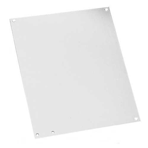 Hoffman A10P8 Steel Mounting Panel for 10 x 8 Enclosure, 8.75 x 6.88 in