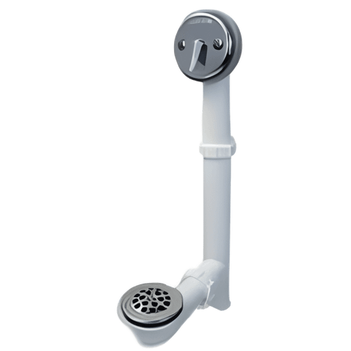 Watco 500-TQ-PVC-CP Chrome Trip Waste with PVC Tubular Drain