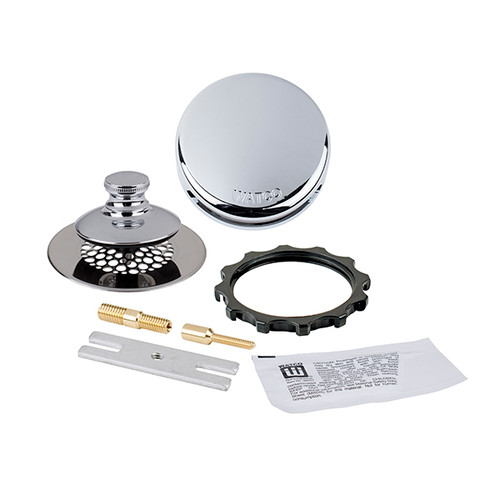Watco 948700PP Push-Pull Bath Waste Trim Kit with Grid Strainer