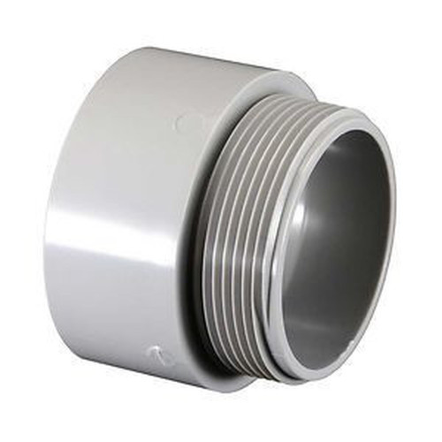 Cantex 51401 PVCT600 6" PVC Conduit Male Adapter, Threaded Connection