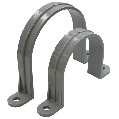 Cantex 5133 Series 4" PVC Conduit Strap, One-Hole