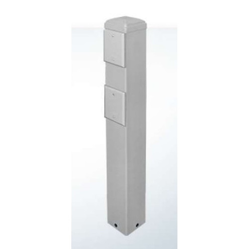 Orbit PP-30-S Pedestal Post Stand, Gray Electroplated Zinc, 3" x 3"