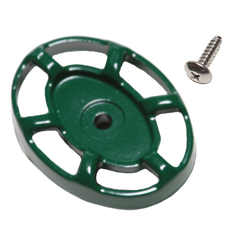 Arrowhead Brass PK1290 Green Oval Replacement Handle, Aluminum
