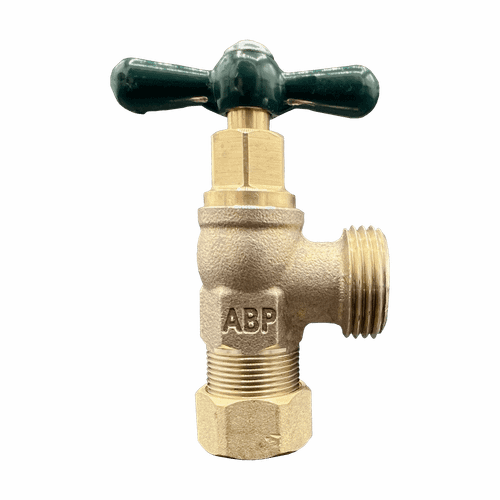 Arrowhead Brass 221CCRBLF 1/2" MIP Lead-Free Brass Boiler Drain