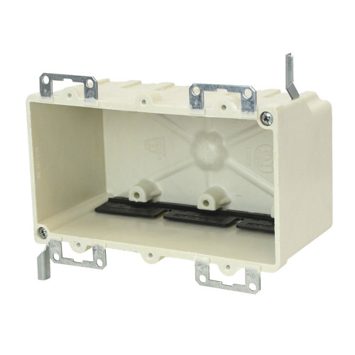 Allied Moulded 9313-EWK Fiberglass 3-Gang Electrical Switch Box