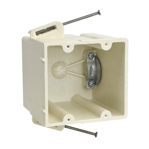Allied Moulded RD-42 Fiberglass 2-Gang Residential Receptacle Box