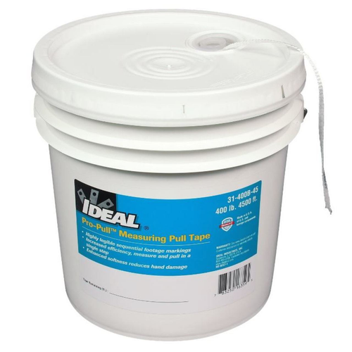 Ideal Industries 31-400B-45 Pro-Pull Woven Polyester Measuring Pull Tape