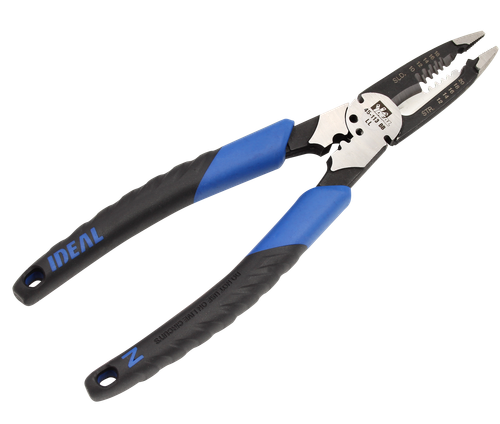 Ideal Industries 45-113 Heavy-Duty Long-Nose Wire Stripper, 10-18 AWG Solid