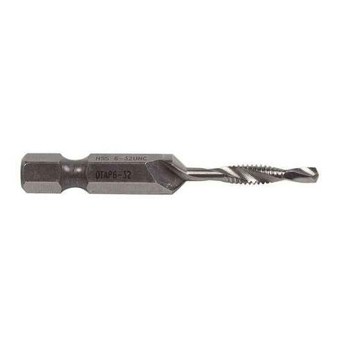 Greenlee Drill/Tap Bit, High-Speed Steel with Quick Change Hex Shank