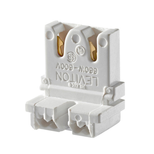 Leviton 13451-20 Fluorescent Lampholder, Electrical Lighting Component, Pack of 100