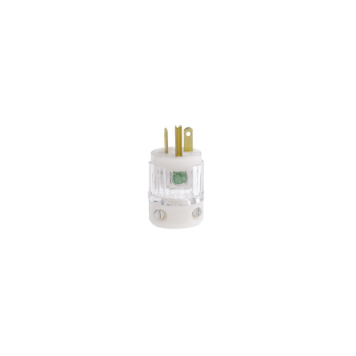 Leviton 8315-CT Tamper-Resistant Hospital-Grade Plug, NEMA 5-20P, Pack of 100