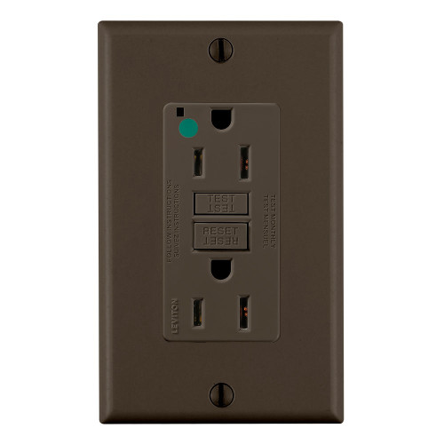 Leviton GFNT1-HG Hospital Grade GFCI Receptacle