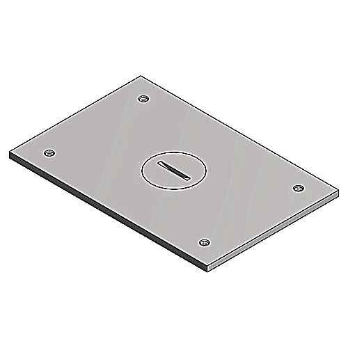 Steel City P 64 3/4 Flush Service Plate