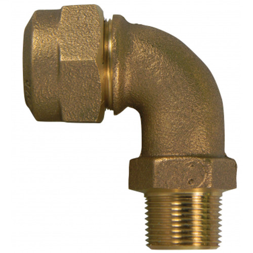 A.Y. McDonald 74761-22 No-Lead Quarter Bend, 90° Fitting