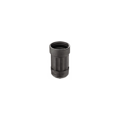 Leviton 6018 Black Thermoplastic Elastomer Connector Boot, 2.2-Inch x 3.88-Inch