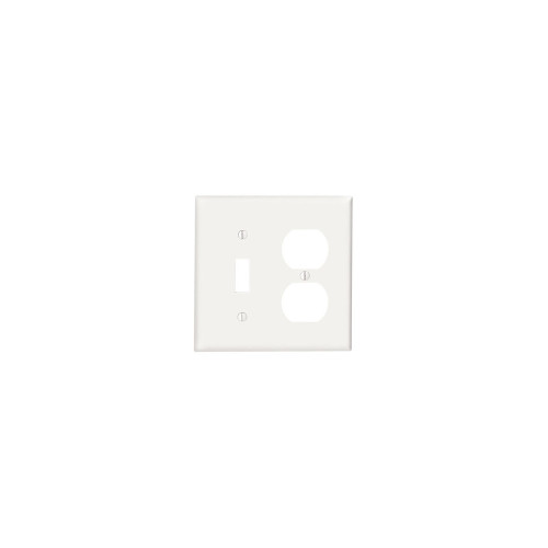 Leviton Thermoset 3-Gang 2-Toggle Combination Wallplate, Device Mount