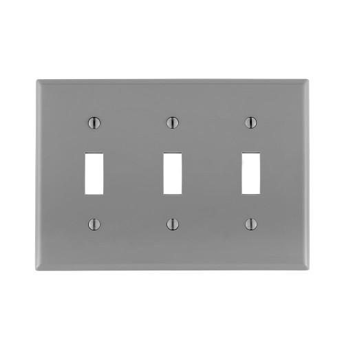 Leviton Thermoplastic Nylon Toggle Switch Wallplate