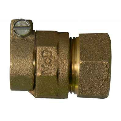 A.Y. McDonald 5141--13 1-1/4" CTS x FNPT No-Lead Adapter