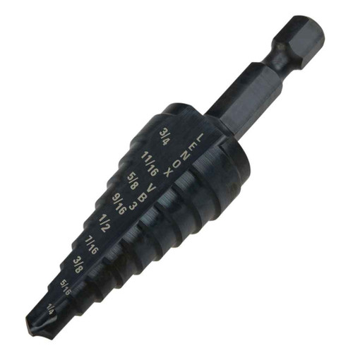 Lenox Step Drill Bit Variable VB8 3/16-7/8 Inch Hole Size