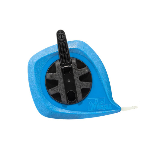Ideal Industries Blued-Steel Fish Tape with Formed Hook and Thumb-Wind