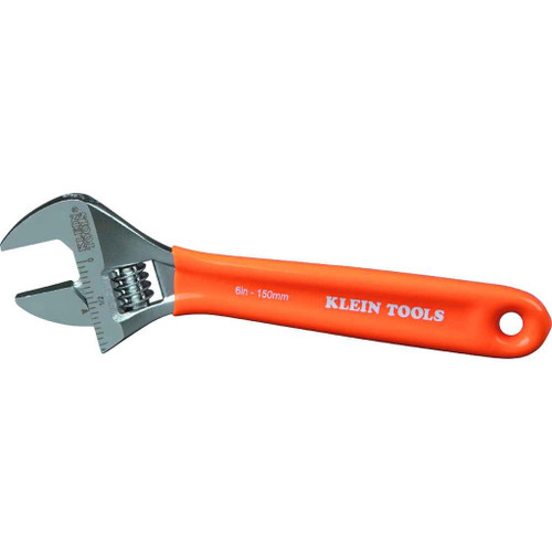Klein Tools O5076 Extra-Capacity Adjustable Wrench, 6-Inch
