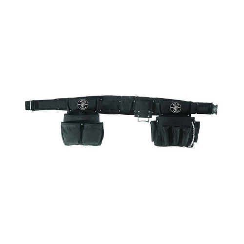 Klein Tools 5710 Electrician's Padded Tool Belt/Pouch Combo, 27-Pocket