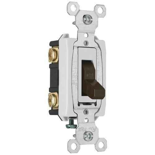 Pass & Seymour CSB20AC2 Hard Use Specification Grade Toggle Switch, 20A