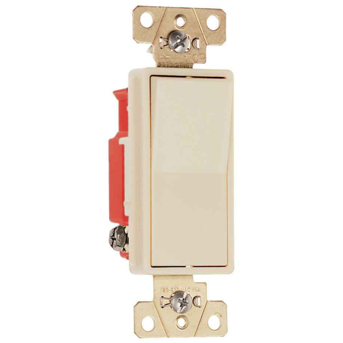 Pass & Seymour 2621 20A 120V/277V Single Pole Specification Grade Decorator Paddle Switch