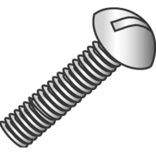 Minerallac 6-32 Round Head Phillips Machine Screws - Stainless Steel Jar, 100-Pack
