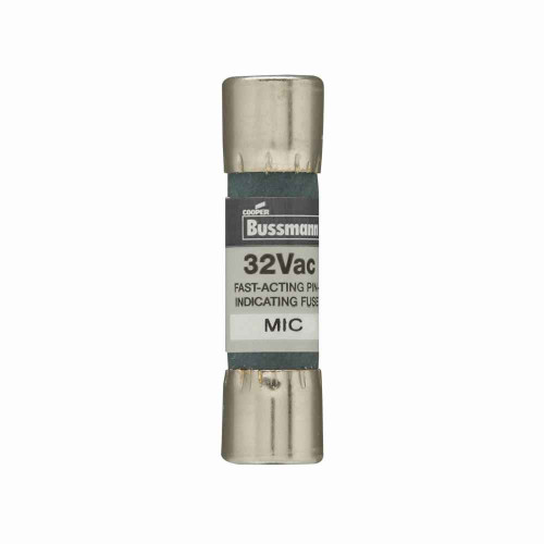 Bussmann MIC Series Fast-Acting Midget Fuse, 250V Ferrule End