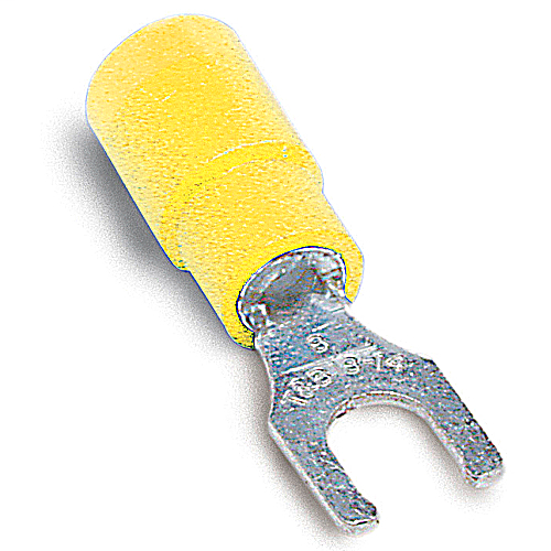 Thomas & Betts RC-FLX Locking Fork Terminal (10-12 AWG, Expanded Insulated Vinyl)
